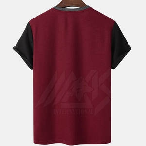 Vêtements décontractés au Pakistan, t-shirt imprimé en coton 100% pour hommes, coupe ample, prix de gros, t-shirt durable - Product Image 2