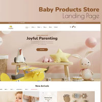 Développement de site e-commerce pour produits pour bébés RoyalCraft avec catégories, paiements en ligne, panier d'achat, design responsive et SEO