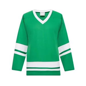 Ventes en gros de sweats à capuche de hockey personnalisés à manches longues en polaire polyester imprimés par sublimation, uniforme de hockey - Product Image 1