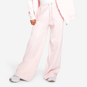 Pantalones Deportivos de Otoño para Mujer, Transpirables, 100% Algodón, Anchos, Cómodos, de Pierna Recta, Cintura Alta, con Cordón, de Secado Rápido - Product Image 1