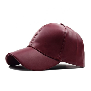 Gorra de Béisbol Unisex de Cuero PU Beige, Impermeable, de 6 Paneles, Color Sólido, Estilo Casual y Deportivo para Hombre y Mujer, con Nombre de Marca Propio - Product Image 5