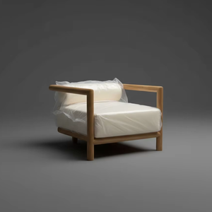 Conjunto de Sofás para Exteriores Caira, Duradero, con Tela Resistente a la Intemperie, Madera de Teca, Diseño Seccional, Muebles Minimalistas Resistentes - Product Image 5