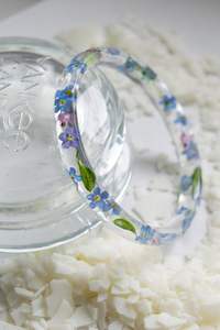 Marco de Fotos Rectangular Moderno Hecho a Mano con Hueso de Búfalo de HF Industries - Diseño Irregular Ancho Multicolor Deslumbrante y Exagerado - Product Image 2