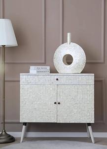 Macetero de Metal con Incrustaciones de Hueso, Hecho a Mano, Forma Redonda, Estilo Minimalista, para Decoración del Hogar, Producto de Lujo, Exportaciones al por Mayor - Product Image 3