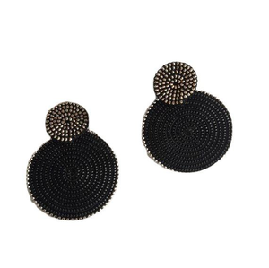 Boucles d'oreilles brodées de perles, mignonnes, élégantes, tendance, magnifiques, dernières créations par MD HANDICRAFTS - Product Image 1