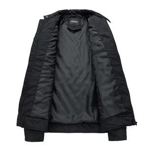 Autumn/Winter Men's Fashion Warm Quilted Reversible <b>Jacket</b> with Stand Collar - Product Image 6