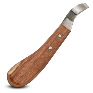 Hoof Knife Sharp <b>Cutting</b> <b>Wooden</b> Handle Farriers <b>Tools</b> Stainless Steel Hoof Knives Customized Hoof Knifes Hoof Care <b>Tools</b> - Product Image 6