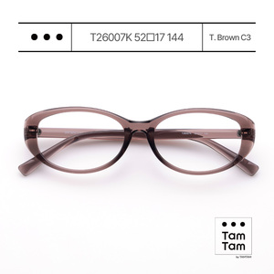 แว่นตา Tam Tam TR90 Cat Eye Full Rim T26007K T.สีน้ำตาล C3 กรอบแว่นสายตาผู้หญิง - Product Image 1
