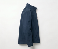 Veste d'hiver utilitaire pour homme en polaire enduite, légère, chaude, imperméable, coupe-vent, avec logo frontal, veste d'extérieur