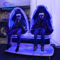 Machines de réalité virtuelle VR Simulador bon marché, plateforme de jeux vidéo 9D, équipement de salle VR, simulateur de réalité virtuelle interactif VR