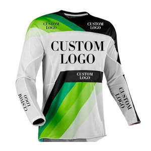 Jersey de Motocross de Manga Larga, Transpirable, de Secado Rápido, de Alta Calidad, Talla Grande, Personalizado, Ropa de Ciclismo Ligera para Motocross - Product Image 4