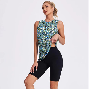 Débardeurs décontractés sans manches en tricot pour femmes, doux, extensibles, côtelés, avec nœud, en Spandex/Coton, séchage rapide, respirants, écologiques - Product Image 1