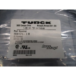 TURCK RSM RKM 579-2M U0133-43 MINI-FAST BUSTOP DBL - Equipo y Piezas de Semiconductores de Confianza de Marca Global - Product Image 1