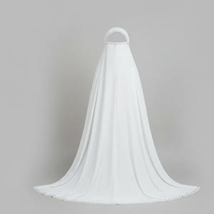 Gorros ajustables para hiyab para mujeres, turbante árabe musulmán, gorro elástico de modal con cordón para atar, sombrero hiyab. - Product Image 1