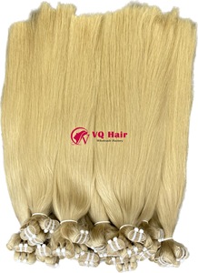 Fasci di <span class=keywords><strong>capelli</strong></span> estensioni dei <span class=keywords><strong>capelli</strong></span> fasci di <span class=keywords><strong>capelli</strong></span> vietnamiti vergini grezzi il <span class=keywords><strong>colore</strong></span> chiaro di qualità di lusso può tingere molti colori - Product Image 4