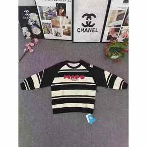 "<b>Men's</b> Striped Padded Sweater <b>for</b> Boys-Plushy Handsome Autumn Winter Thickened Long-Sleeved Large Size Children's Outer Wear - Product Image 2