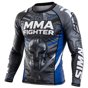 Maillots de compression à manches longues pour hommes avec logo personnalisé, protection UV, séchage rapide, pour la plongée - Product Image 1