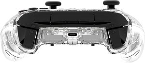 HyperX คลัทช์7D6H2AA แกลเดียตไฟ RGB ทริกเกอร์ล็อคแบบคู่ตั้งโปรแกรมได้ปุ่มควบคุมเกม RGB มอเตอร์สั่นคู่