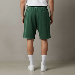 Pantalones Cortos de Verano para Hombre, Casuales, Ecológicos, Transpirables, 100% Algodón, Tallas Grandes, Color Sólido, Cintura Elástica, Venta al Por Mayor - Product Image 3