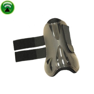 Brown Neoprene TPU Cover Horse Open Front <b>Boots</b> - Product Image 1