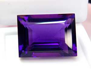 Piedra Preciosa Suelta de Amatista con Corte Baguette, Certificada por Terceros, Color Morado Suave, para Joyería, Calidad Premium CM - Product Image 4