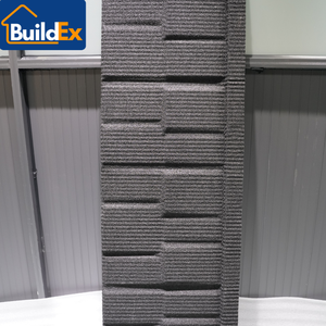 Inde Kerala léger 3d bord avant coupe pierre enduit tuiles de toit en métal Style Bond - Product Image 3