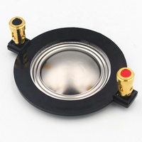 Offres Spéciales 34mm 1.3 pouces pièces de haut-parleur unité de pilote de Compression 4/8 ohm diaphragme en titane remplacement pour Tweeter bobine vocale