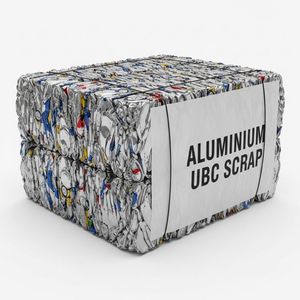 Pièces de canettes de boisson lavées avec des déchets d'aluminium UBC, emballées en balles compactes pour les acheteurs de recyclage et les commandes d'importation en gros - Product Image 3