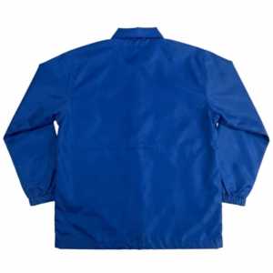 Veste de coach grecque personnalisée, pour sororité et fraternité, col montant, logo frontal, 100% polyester, coupe-vent imperméable, OEM ODM - Product Image 2