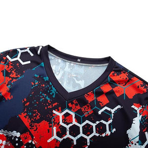 เสื้อแข่งรถมอเตอร์ไซค์คุณภาพสูง น้ำหนักเบา ระบายความชื้นได้ดี และทนทาน เสื้อผ้ากีฬาสำหรับนักขี่มอเตอร์ไซค์ชาย - Product Image 3