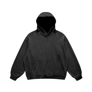 Quick Dry Cotton Blended Fleece Autumn Wear Custom Colors Wholesale <b>Cheap</b> Price Blank Sunfaded Premium Hoodie - Product Image 3