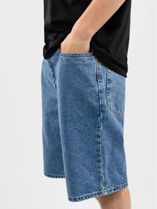 High Quality Latest Design <b>Men</b> Mid Rise Zipper Fly Loose Fit 100%Cotton Denim Pants Baggy Jorts <b>Jeans</b> Shorts Made Numica Sports - Product Image 6