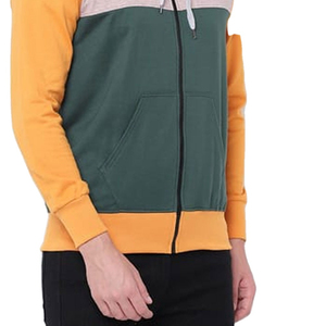 Sweat à capuche zippé chaud pour homme, tendance du moment, avec logo personnalisé, impression numérique, en tissu polaire - Vente en gros de sweats à capuche - Product Image 4