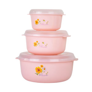Eco-Friendly BPA Free Plastic <b>Storage</b> <b>Container</b> Wholesale Multi-Purpose Waterproof Food <b>Storage</b> Bowl Lid for Restaurant Hotel - Product Image 4