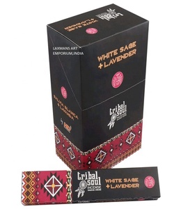 Nouveau paquet de 15 g de bâtons d'encens parfumés à la lavande Tribal Soul HD Band fournisseur en gros de l'Inde bâtons d'encens HD - Product Image 2