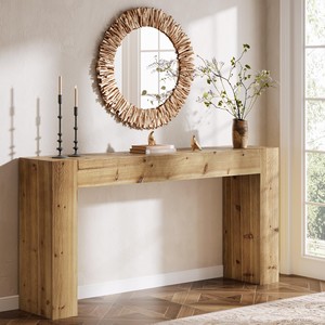 Revistero Minimalista de Bambú Ecológico con Diseño de Mesa Consola y Accesorios para Tapa/Cuchara - Venta al por Mayor - Product Image 2