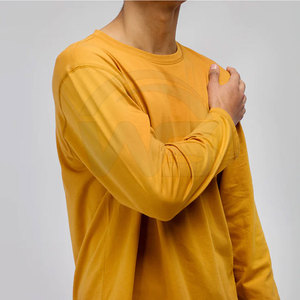 Chemise à manches longues tendance et respirante, streetwear, mode décontractée pour hommes, 100% coton, vente chaude d'été - Product Image 4