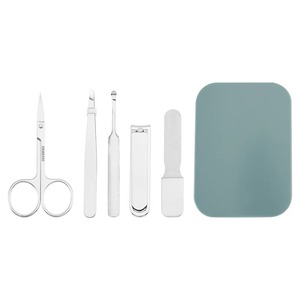BAFA SURGICAL INSTRUMENTS SNI-NN-463 Portable Stainless Steel Manicure Set-Nail Clippers Scissors <b>Ear</b> <b>Pick</b> Thick Nails Care Wide - Product Image 1
