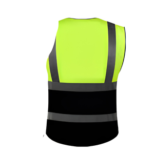 Chaleco de malla reflectante de alta visibilidad para entrenamiento de seguridad en construcción, transpirable, ligero y de secado rápido, petos para fútbol. - Product Image 2