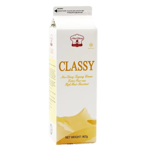 Wholesale <b>Direct</b> From Manufacture OEM/ODM Non Dairy Cream HALAL <b>Bakery</b> Classy Whip Non-Dairy Topping Cream 907G Supplier Hot - Product Image 1