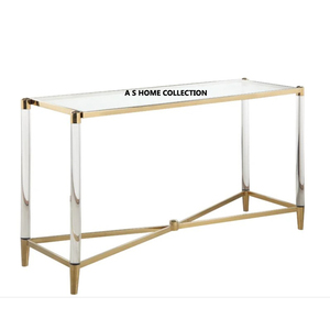 Muebles Elegantes para Decoración del Hogar y Hoteles, Mesa Consola con Tapa de Vidrio, Mueble Decorativo para Oficina o Comedor a un Precio Impresionante - Product Image 4