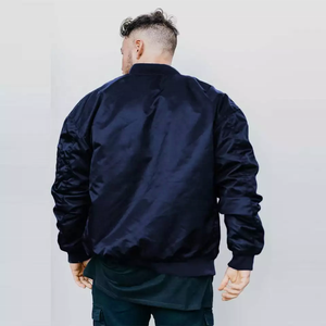 Manteaux d'automne et d'hiver coupe régulière pour hommes, vestes légères et résistantes à l'eau, à la mode, à col tricoté détachable. - Product Image 2