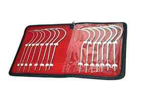 Juego de sondas uretrales Guyon de acero inoxidable al por mayor, 15 piezas, kits OEM DADDY D PRO, manual, certificado CE e ISO13485, para uso hospitalario - Product Image 3