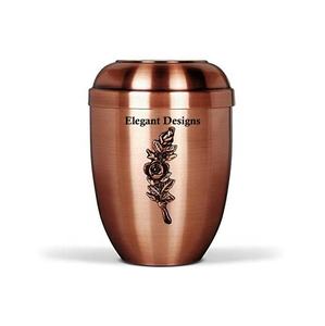 Urna de cremación recubierta de polvo negro, forma redonda, calidad superior, gran oferta, urna americana, elegante, barata, venta al por mayor - Product Image 5