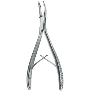 Curved Jaw Orthopedic Rongeur <b>Surgical</b> <b>Bone</b> Cutting <b>Instrument</b> For Hospital Operating Room And Medical Center Use - Product Image 1