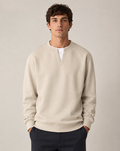 Sudadera Nueva para Hombre, Cuello Redondo, 100% Algodón, Transpirable, Ecológica, Invierno, Manga Larga, con Bolsillo, Casual, OEM - Product Image 4