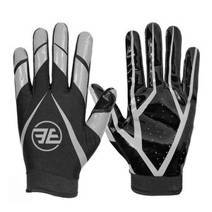ELIXE SPORTS 2026 Custom Grip Football Receiver Gloves for Adults Kids Breathable Outdoor American Football <b>Adjustable</b> Wrist - Product Image 5
