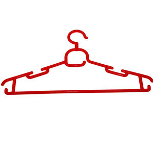 Organisateur de vêtements en plastique PP moulé par injection de haute qualité pour boutiques, salles de bain, avec crochets et rails durables, utilisation multi-vêtements - Product Image 6