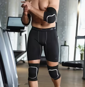 Knee <b>Pads</b> Nylon Stretch Fabric Comfortable Breathable Non-Stuffy Conventional Thickness <b>Foam</b> for Dance Volleyball Training - Product Image 1