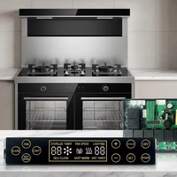 Papan Kontrol Keypad Berkabel AC 220V 3V DC Pengontrol Pengapian Pulsa Kompor Gas LPG Gas Alam Terintegrasi